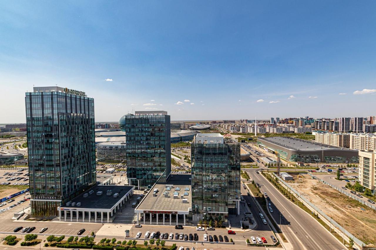 Orynbor Towers Apartment Astana Luaran gambar